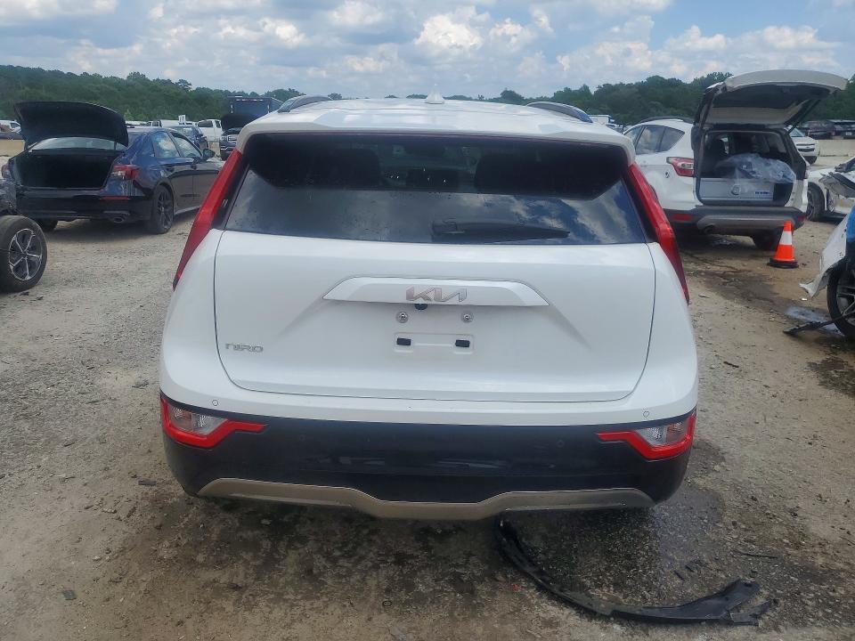 2024 Kia Niro VIN KNDCR3L19R5105998 COPART salvage auction — REAR END, GA - CERTIFICATE OF TITLE, sold $10,500 on 2026-07-15 (photo 6)