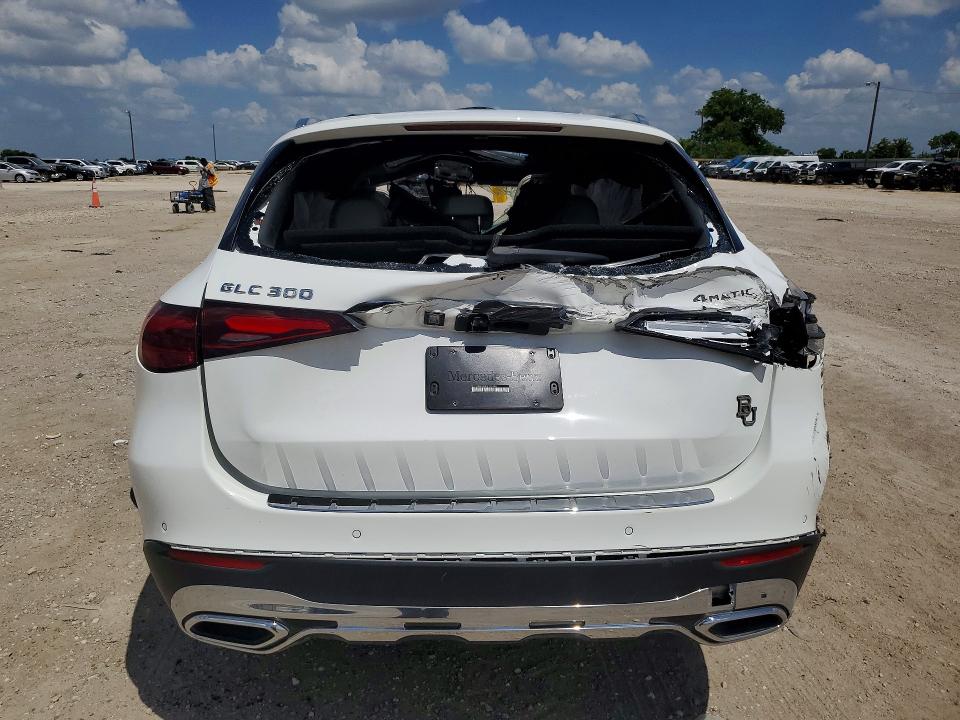 2024 Mercedes-benz Glc class VIN W1NKM4HB8RF134168 COPART salvage auction — ALL OVER, Tx - Nonrepairable Title, sold $30 on 2026-07-29 (photo 6)
