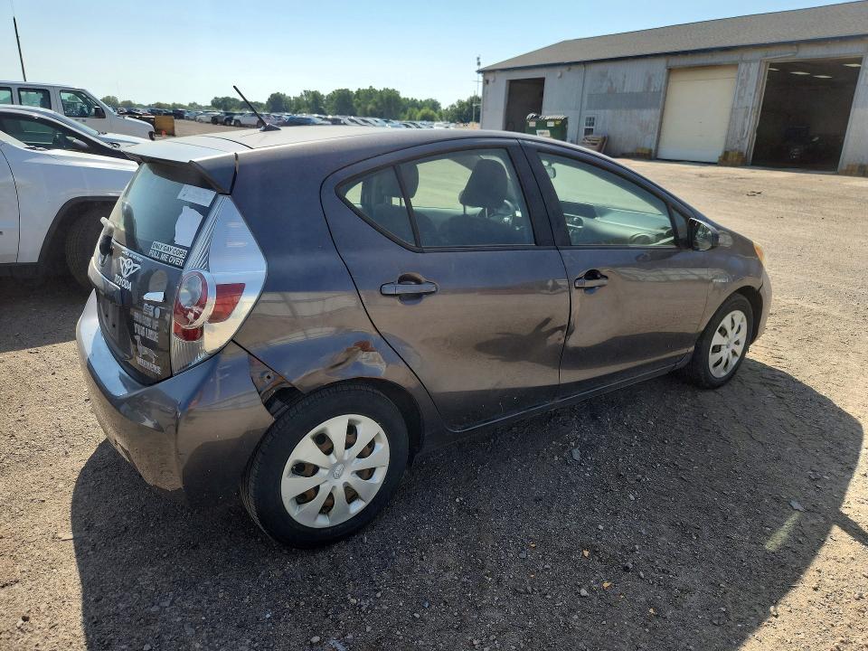 2013 Toyota VIN JTDKDTB35D1528493 COPART salvage auction — SIDE, Mi - Dealer Only Clean Title, sold $875 on 2026-07-29 (photo 3)