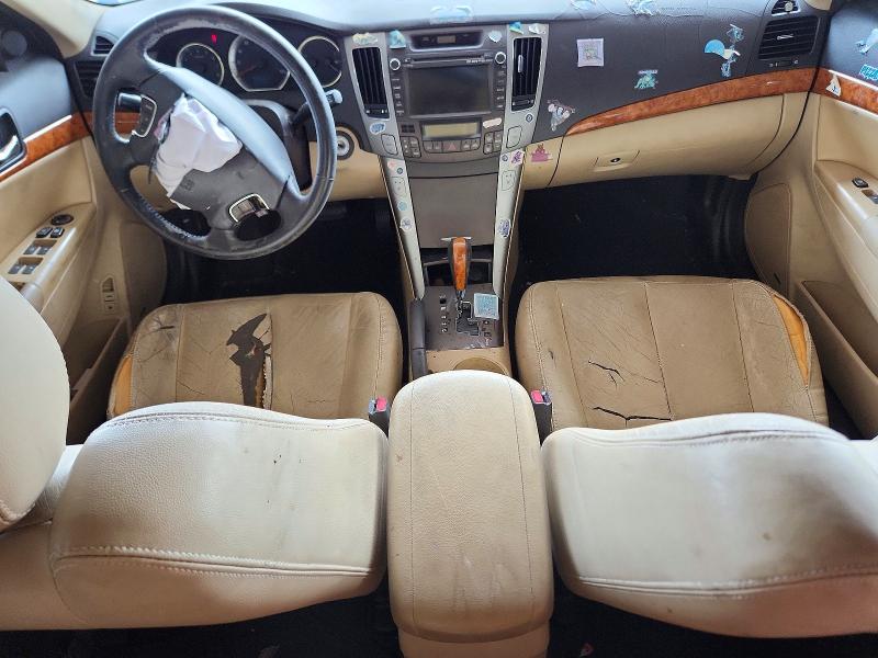 2009 Hyundai Sonata VIN 5NPEU46C29H548181 COPART salvage auction — FRONT END, Az - Certificate Of Title (P), sold $500 on 2026-07-20 (photo 8)