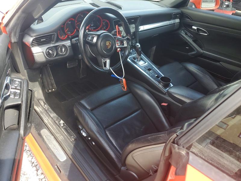 2017 Porsche 911 VIN WP0CA2A97HS142235 COPART salvage auction — FRONT END, FL - CERT OF TITLE SLVG REBUILDABLE, sold $50,500 on 2026-10-20 (photo 8)
