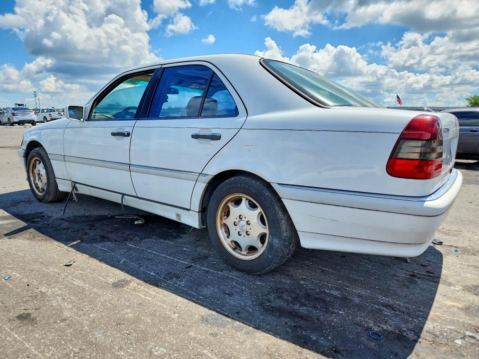 1999 Mercedes-benz C class VIN WDBHA24G7XA801482 COPART salvage auction — FRONT END, FL - CERT OF TITLE SLVG REBUILDABLE, sold $325 on 2026-07-15 (photo 2)