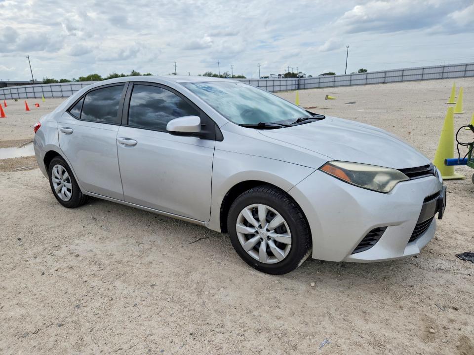 2016 Toyota Corolla VIN 5YFBURHE7GP411106 COPART salvage auction — REAR END, Tx - Salvage Vehicle Title, sold $10 on 2026-07-30 (photo 4)
