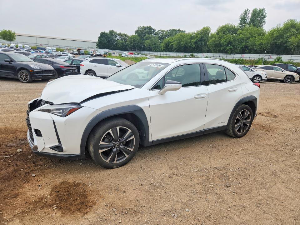 2019 Lexus Ux VIN JTHU9JBH9K2007728 COPART salvage auction — FRONT END, Mi - Certificate Of Title, sold $250 on 2026-07-29 (photo 1)