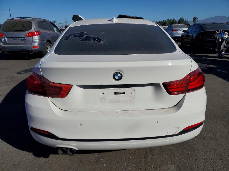2020 BMW 4er VIN WBA4J1C02LBU67782 COPART salvage auction — FRONT END, Ca - Dis/Dlr/Exp Only Clean Title (P), sold $300 on 2026-07-27 (photo 6)
