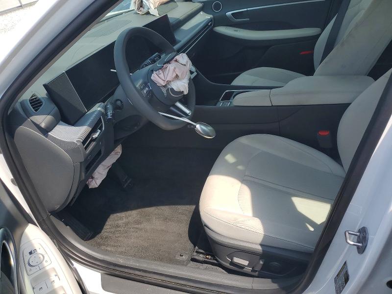 2025 Hyundai Sonata VIN KMHL64JA6SA457219 COPART salvage auction — FRONT END, Az - Cert Of Title - Salvage, sold $30 on 2026-07-27 (photo 7)