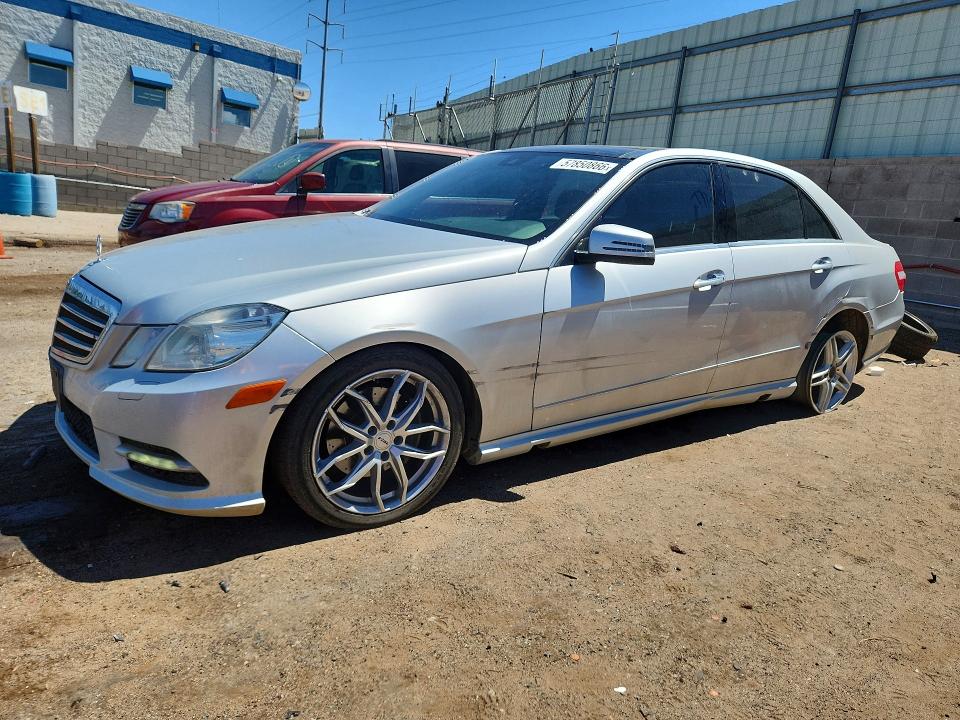 2013 Mercedes-benz E-klasse VIN WDDHF8JB4DA693757 COPART salvage auction — SIDE, Nm - Cert Of Title-Salvage, sold $1,350 on 2026-07-27 (photo 1)
