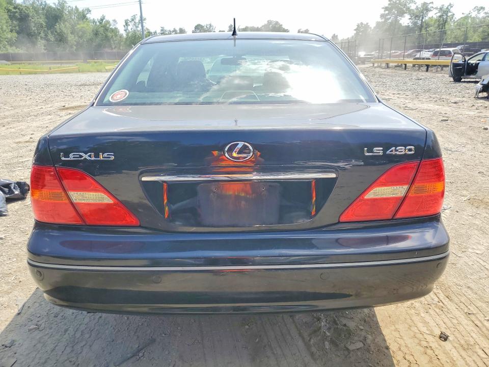 2002 Lexus Ls VIN JTHBN30F020057008 COPART salvage auction — FRONT END, Md - Cert Of Salvage > 75% Damage, sold $775 on 2026-07-17 (photo 6)