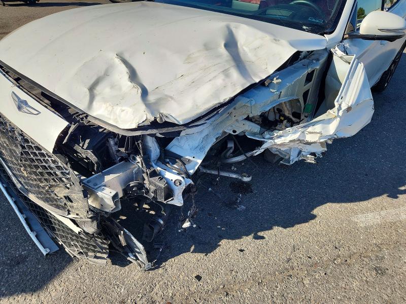 2023 Genesis G70 VIN KMTG54TE6PU123885 COPART salvage auction — FRONT END, CA - SALVAGE CERTIFICATE, sold $5,900 on 2026-09-01 (photo 9)