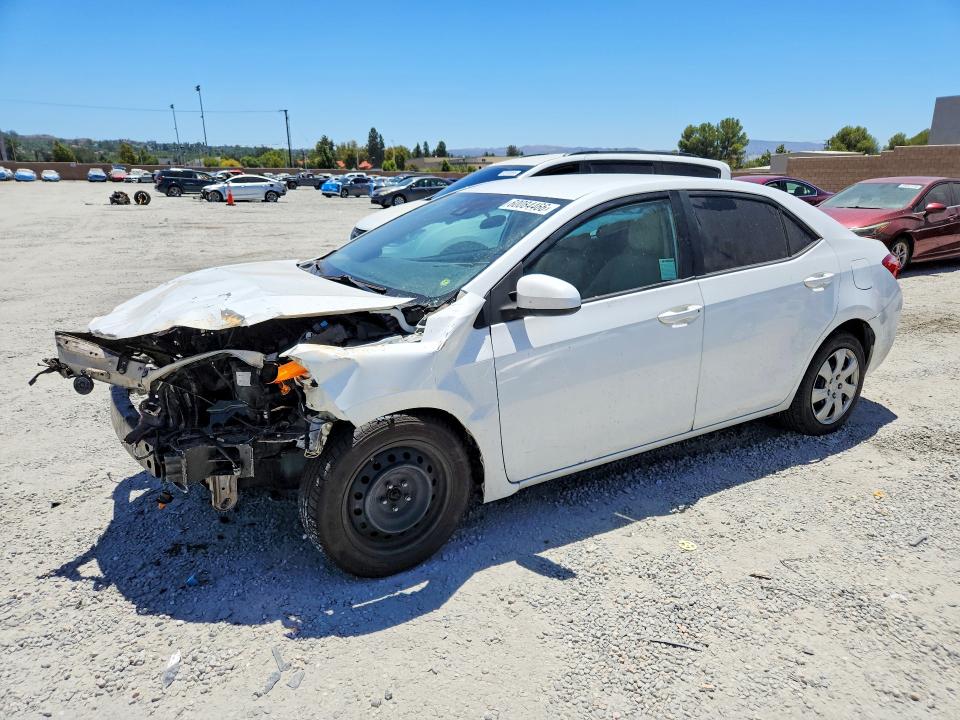 2017 Toyota VIN 5YFBURHEXHP684199 COPART salvage auction — FRONT END, Ca - Acq Bos - Post Sale - Salvage, sold $750 on 2026-07-29 (photo 1)