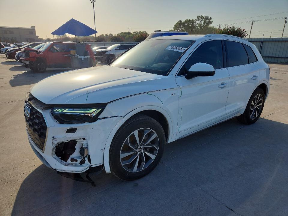 2022 Audi Q5 VIN WA1FAAFYXN2055040 — COPART salvage auction photo