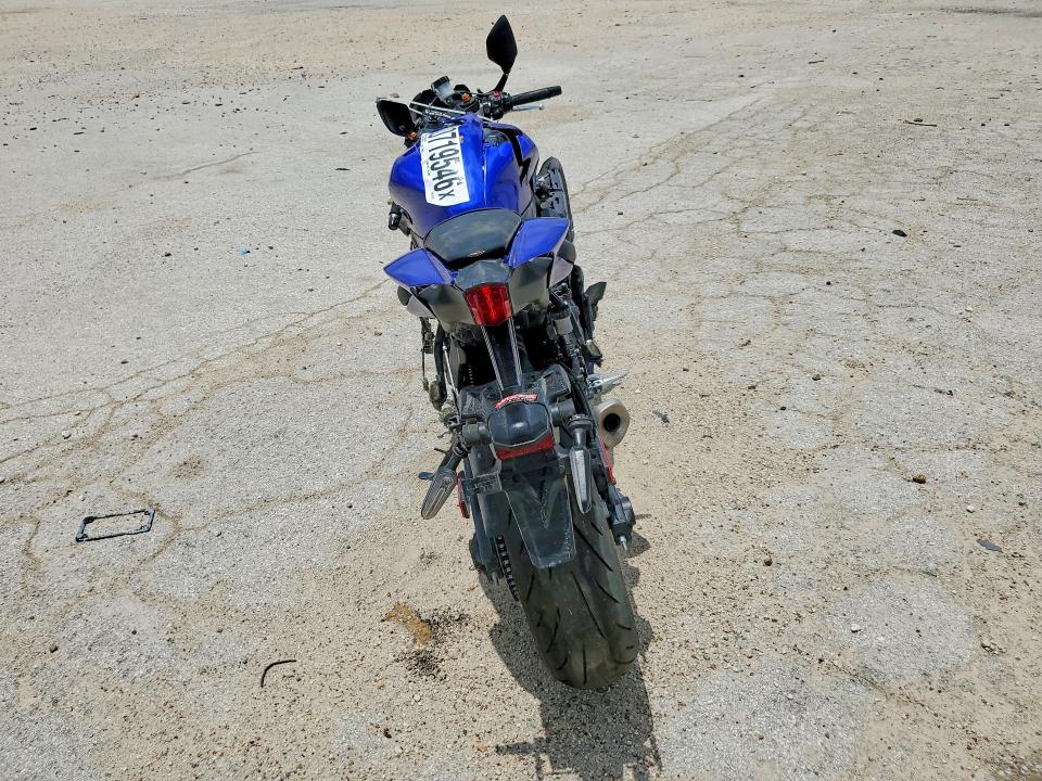 2024 Yamaha Yzfr7 VIN JYARM38EXRA013743 COPART salvage auction — FRONT END, Tx - Certificate Of Title, sold $1,350 on 2026-07-30 (photo 4)