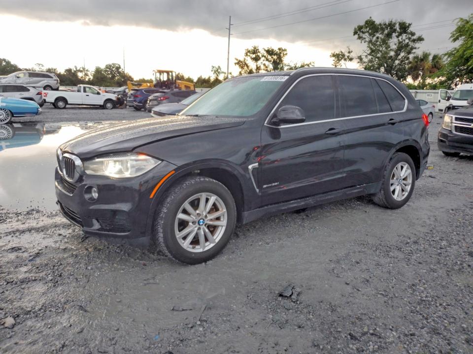 2015 BMW X5 VIN 5UXKR2C54F0H39531 COPART salvage auction — FRONT END, Fl - Certificate Of Title (P), sold $5,400 on 2026-07-27 (photo 1)