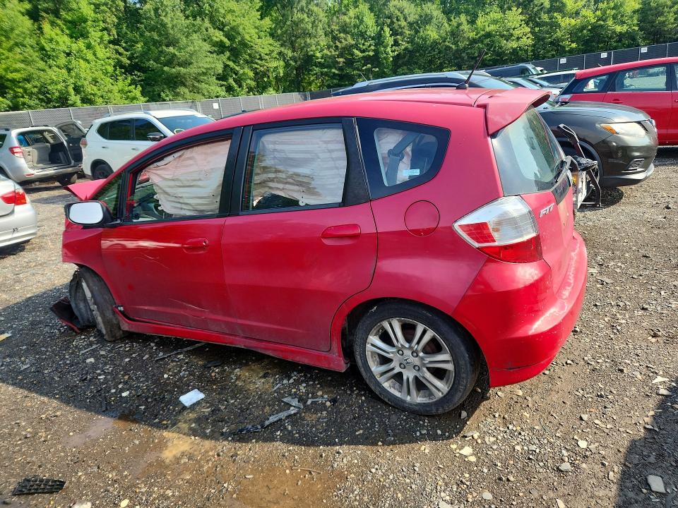 2009 Honda Fit VIN JHMGE884X9S019449 COPART salvage auction — FRONT END, Md - Cert Of Salvage > 75% Damage, sold $200 on 2026-07-28 (photo 2)