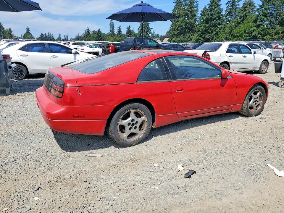 1991 Nissan 300zx VIN JN1RZ26H2MX505852 COPART salvage auction — MECHANICAL, WA - VEHICLE CERT OF OWNERSHIP-TITL, sold $875 on 2026-07-10 (photo 3)