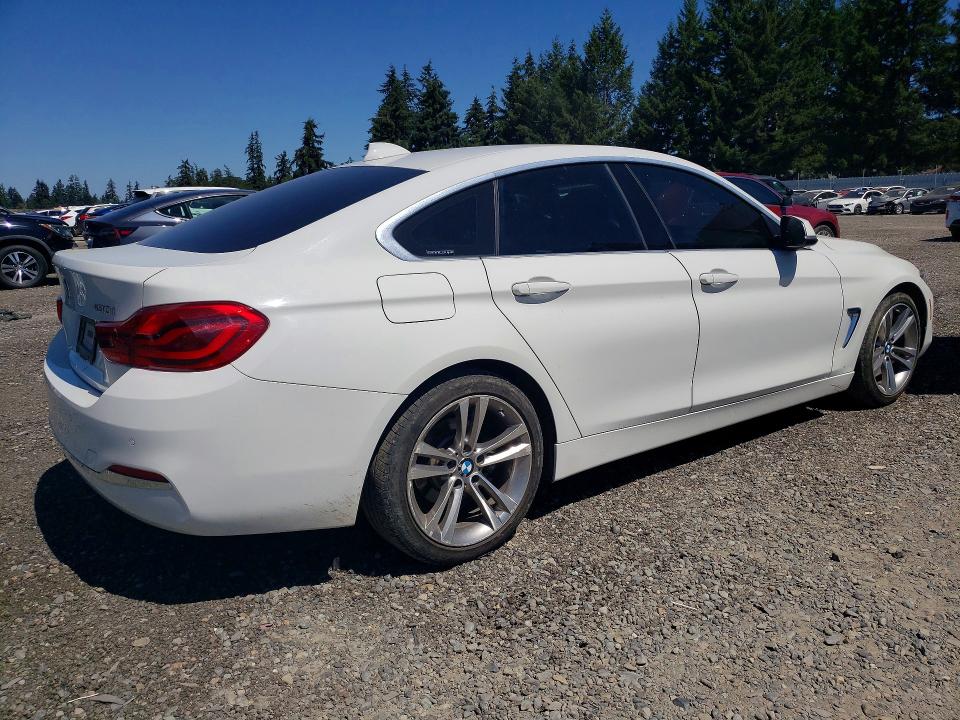 2018 BMW 4er VIN WBA4J1C59JBG80546 COPART salvage auction — UNDERCARRIAGE, Wa - Bill Of Sale, sold $3,800 on 2026-08-04 (photo 3)