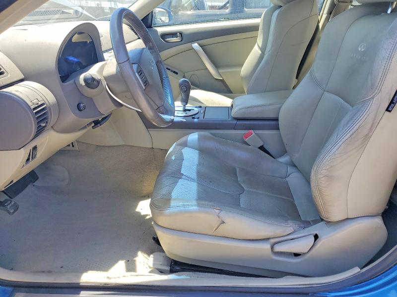2003 Infiniti G35 VIN JNKCV54E33M205082 COPART salvage auction — FRONT END, CA - SALVAGE CERTIFICATE, sold $800 on 2026-07-22 (photo 7)