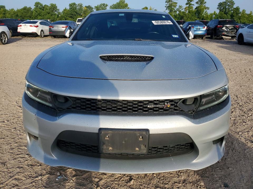 2019 Dodge Charger VIN 2C3CDXGJ9KH661781 COPART salvage auction — REAR END, TX - SALVAGE VEHICLE TITLE (P), sold $8,600 on 2026-07-28 (photo 5)
