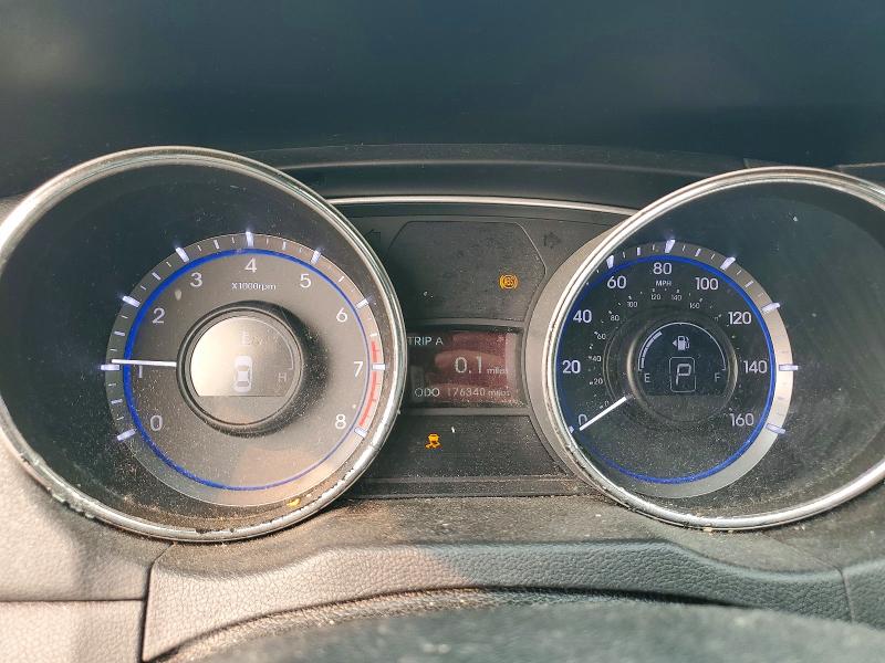 2013 Hyundai Sonata VIN 5NPEC4AC2DH783098 COPART salvage auction — FRONT END, Mi - Certificate Of Title, sold $300 on 2026-07-31 (photo 9)