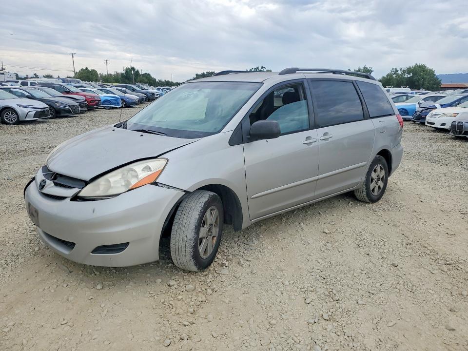 2006 Toyota Sienna VIN 5TDZA23C66S577059 COPART salvage auction — FRONT END, CA - SALVAGE CERTIFICATE, sold $90 on 2026-07-28 (photo 1)