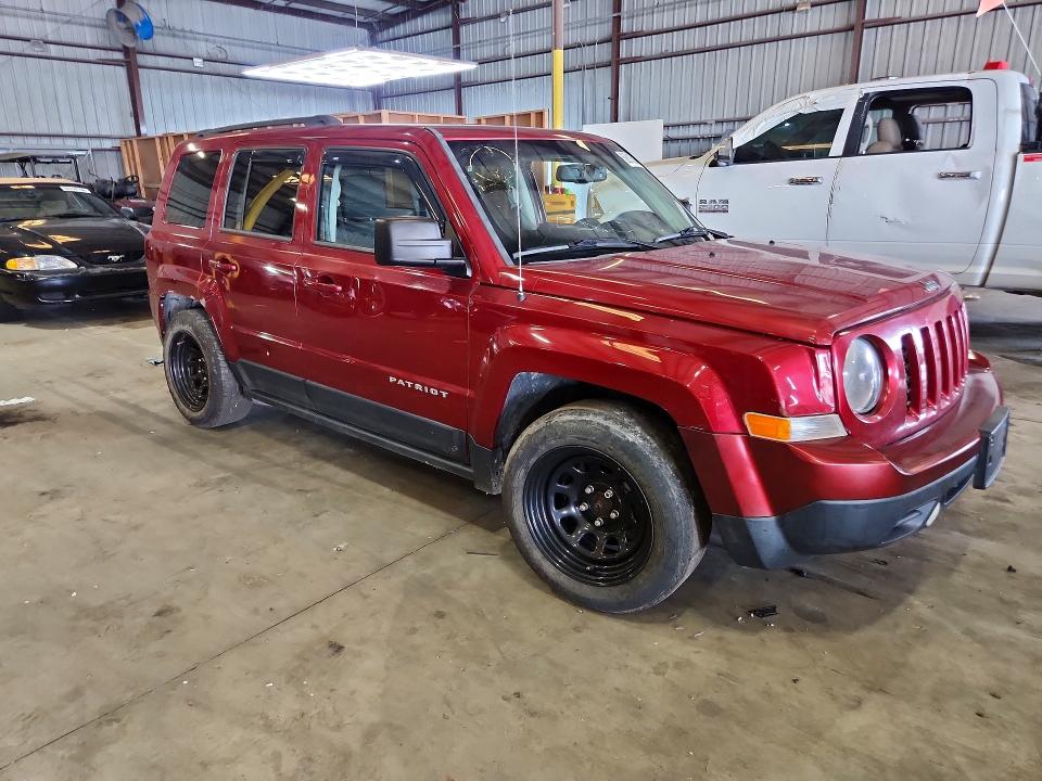 2016 Jeep Liberty (patriot) VIN 1C4NJRFB8GD706989 COPART salvage auction — FRONT END, Mn - Certificate Of Title, sold $525 on 2026-07-22 (photo 4)