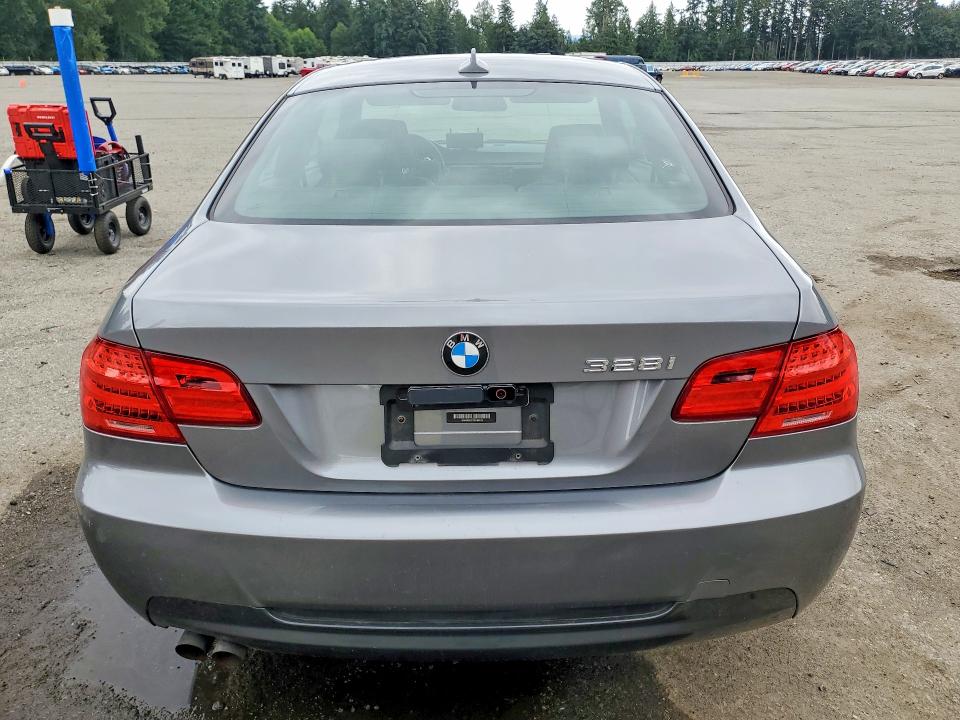 2012 BMW 3 series VIN WBAKF5C51CE656613 COPART salvage auction — SIDE, WA - BILL OF SALE, sold $950 on 2026-07-27 (photo 6)