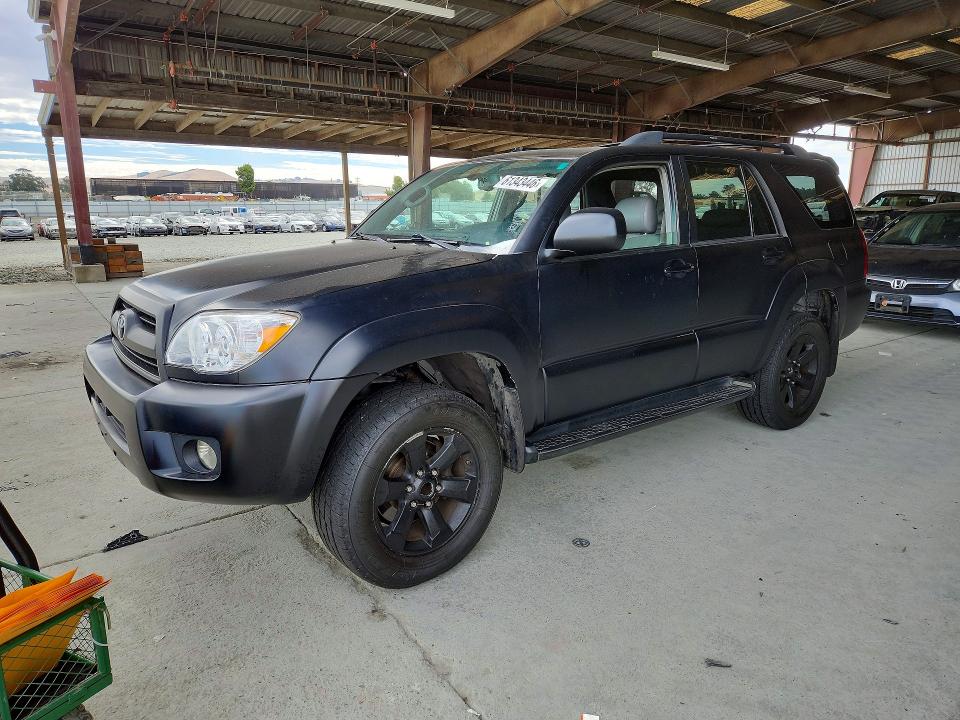 2006 Toyota 4runner VIN JTEZU17R160075512 COPART salvage auction — VANDALISM, CA - SALVAGE CERTIFICATE, sold $2,850 on 2026-07-27 (photo 1)