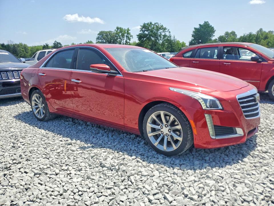 2019 Cadillac Cts VIN 1G6AX5SS6K0138269 COPART salvage auction — HAIL, Oh - Cert Of Title-Salvage, sold $10,100 on 2026-07-09 (photo 4)