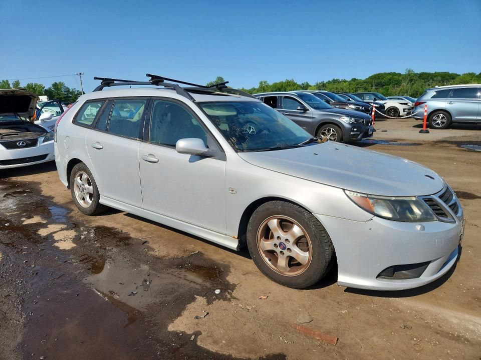 2008 Saab 9-3 VIN YS3FB59Y081122690 COPART salvage auction — ROOF, Ny - Mv-907A Salvage Certificate, sold $475 on 2026-08-14 (photo 4)