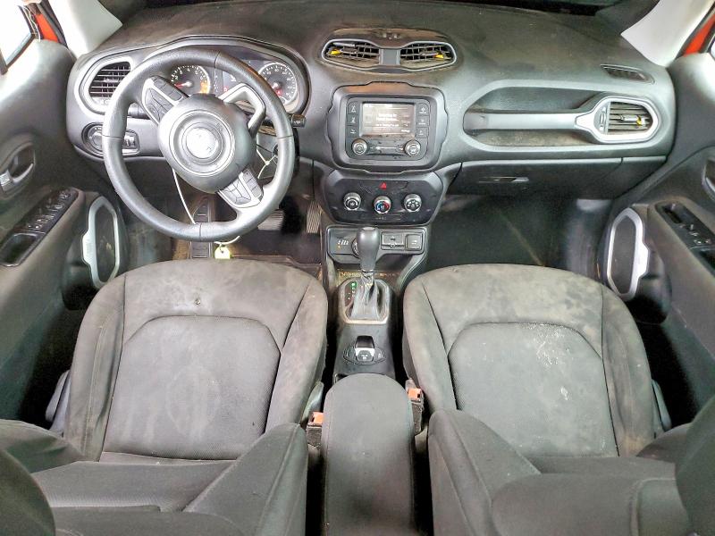 2018 Jeep Renegade VIN ZACCJBAB3JPJ44611 COPART salvage auction — FRONT END, Va - Cert Of Title - Salvage, sold $750 on 2026-07-31 (photo 8)