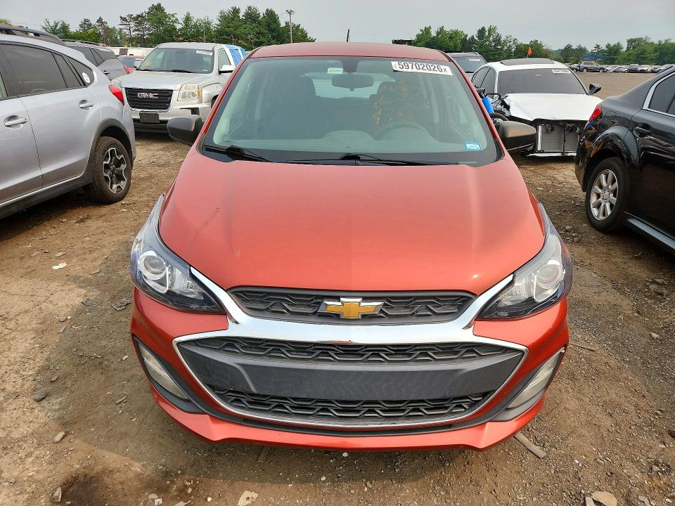 2021 Chevrolet Spark VIN KL8CB6SA0MC742590 COPART salvage auction — REAR END, CT - CERT OF TITLE-SALVAGE, sold $1,300 on 2026-07-31 (photo 5)