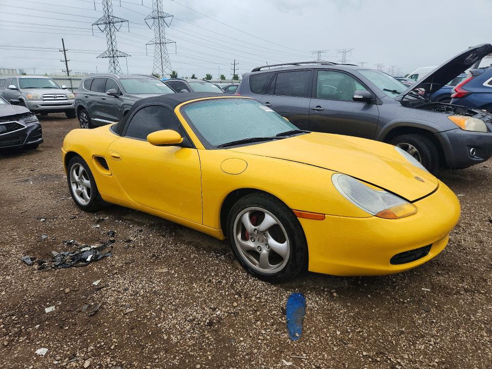 2000 Porsche Boxster VIN WP0CA2981YS620502 COPART salvage auction — MECHANICAL, Wi - Certificate Of Title, sold $1,950 on 2026-08-06 (photo 4)