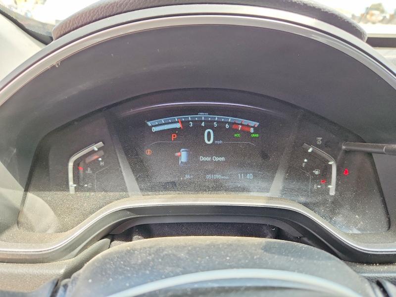 2022 Honda Cr-v VIN 7FARW2H5XNE038169 COPART salvage auction — NORMAL WEAR, Ut - Certificate Of Title, sold $1,400 on 2026-07-21 (photo 9)
