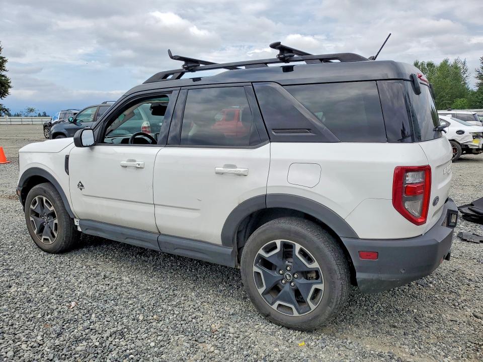 2022 Ford Bronco sport VIN 3FMCR9C60NRD34202 COPART salvage auction — SIDE, WA - BILL OF SALE, sold $7,000 on 2026-07-27 (photo 2)