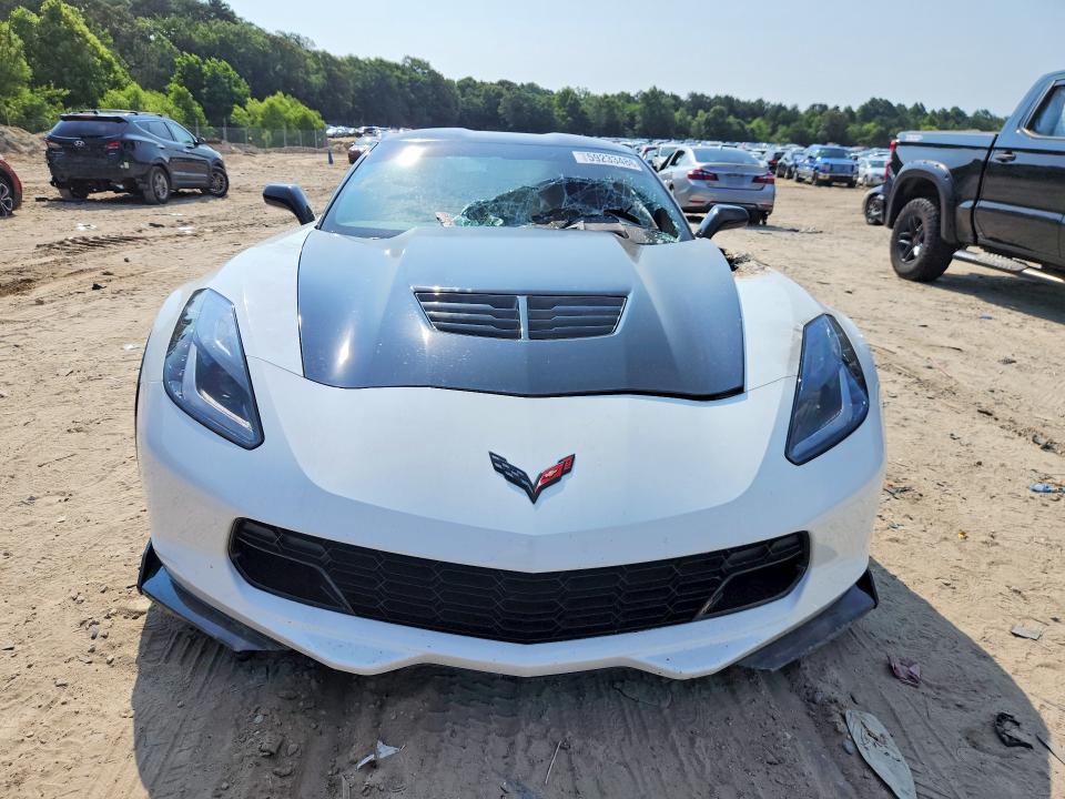 2015 Chevrolet Corvette VIN 1G1YR2D68F5600420 COPART salvage auction — Burn Engine, MD - CERT OF SALVAGE > 75% DAMAGE (P), sold $28,250 on 2026-07-28 (photo 5)