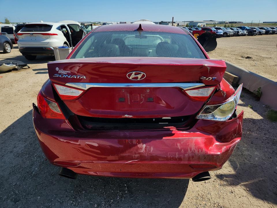 2011 Hyundai Sonata VIN 5NPEC4AB4BH250822 COPART salvage auction — REAR END, Ab - Bos - Salvage, sold $1,200 on 2026-07-23 (photo 6)
