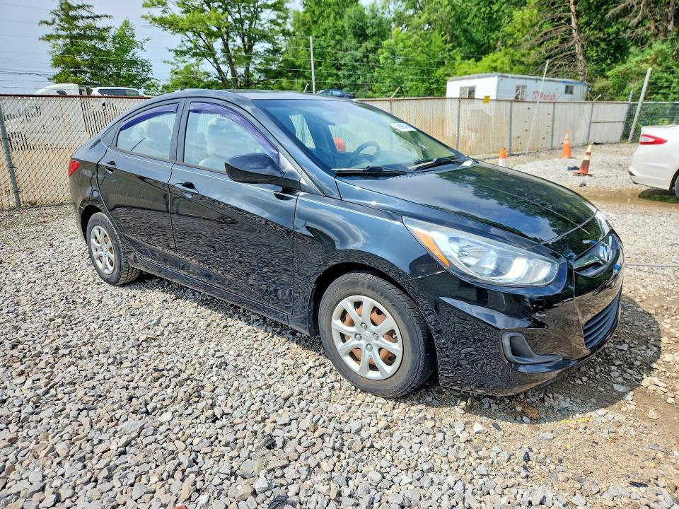 2013 Hyundai Accent VIN KMHCT4AE7DU584901 COPART salvage auction — MECHANICAL, Oh - Certificate Of Title, sold $250 on 2026-07-22 (photo 4)
