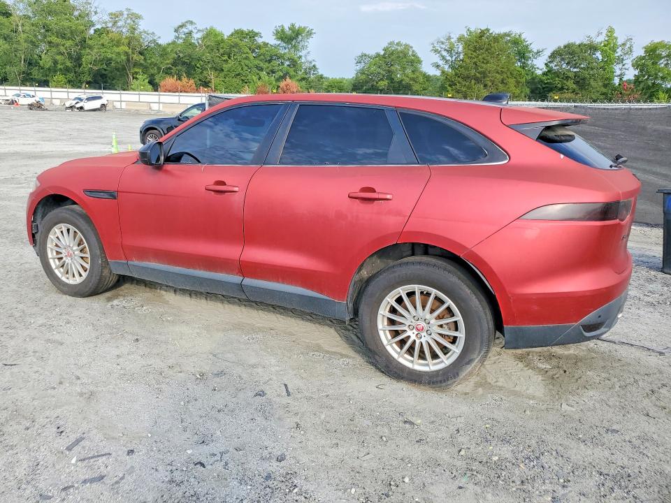 2019 Jaguar F-pace VIN SADCS2FX2KA391757 COPART salvage auction — MINOR DENT/SCRATCHES, Salvage Title, sold $5,000 on 2026-07-29 (photo 2)