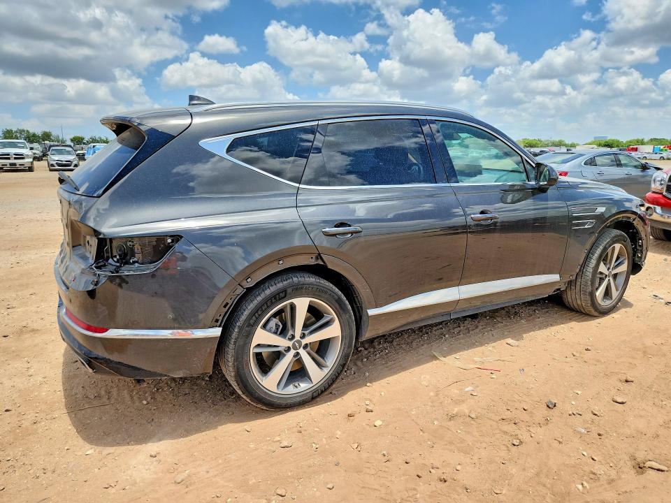 2024 Genesis Gv80 VIN KMUHBDSB5RU168951 COPART salvage auction — FRONT END, Tx - Salvage Vehicle Title, sold $6,700 on 2026-07-23 (photo 3)