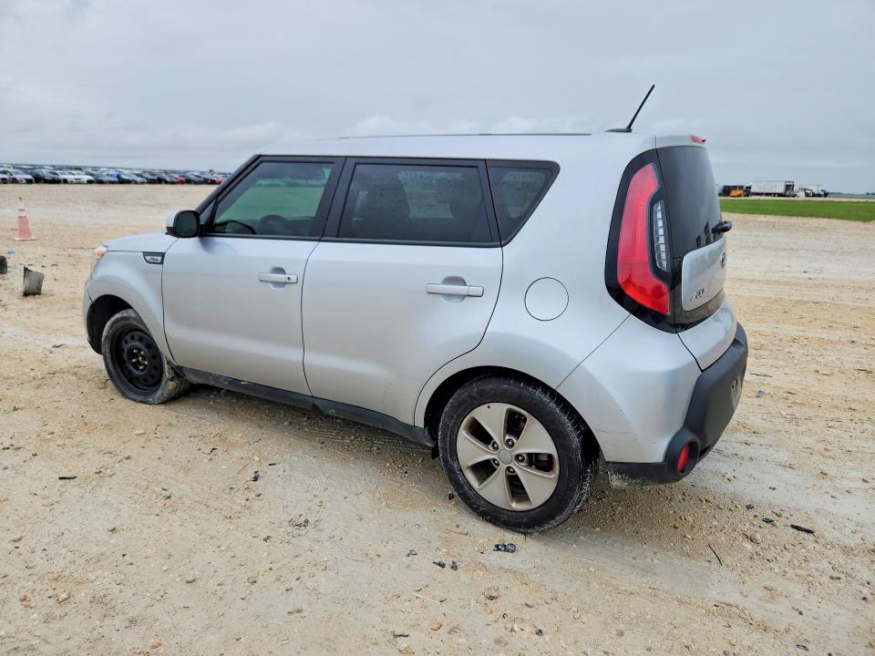 2016 Kia Soul VIN KNDJN2A22G7829784 COPART salvage auction — UNDERCARRIAGE, Tx - Salvage Vehicle Title, sold $70 on 2026-07-23 (photo 2)