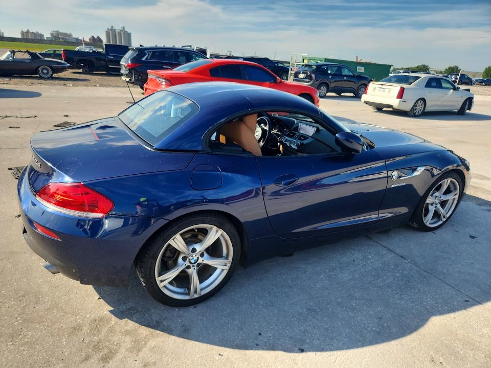 2015 BMW Z4 VIN WBALM7C58FJ798717 COPART salvage auction — WATER/FLOOD, La - Cert Of Title-Salvage Flood, sold $8,300 on 2026-08-12 (photo 3)