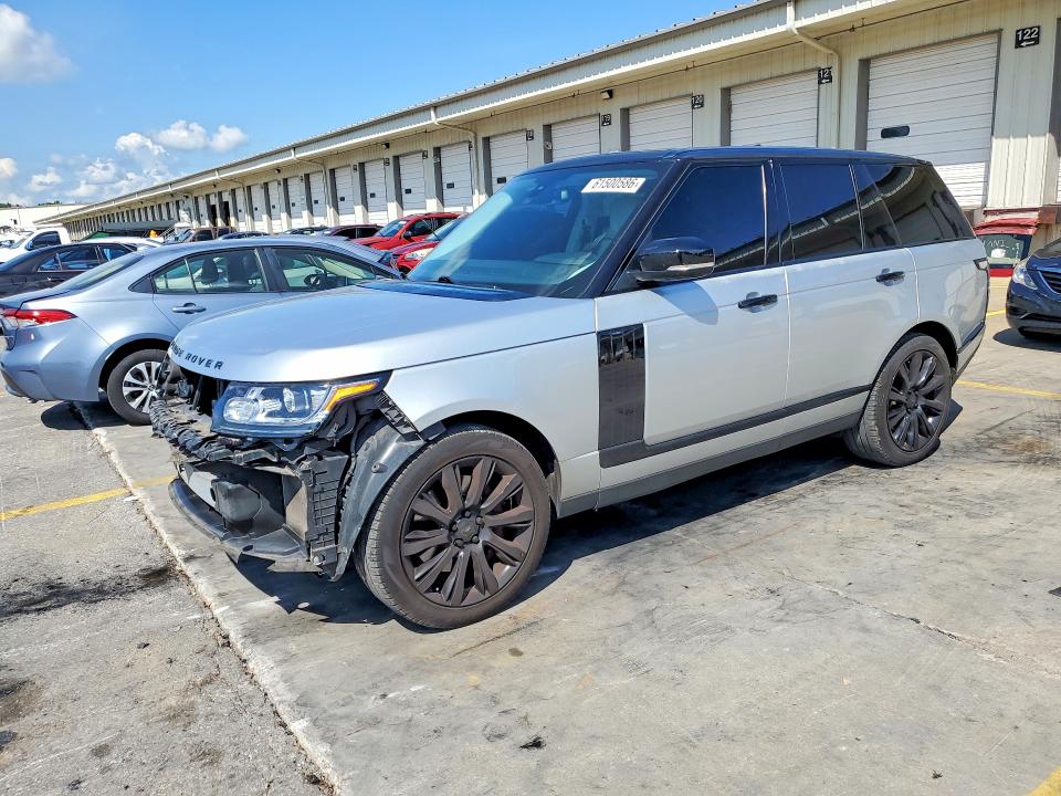 2014 Land rover RANGE ROVER VIN SALGS2TF2EA161299 COPART salvage auction — FRONT END, Ky - Certificate Of Title, sold $8,500 on 2026-07-27 (photo 1)