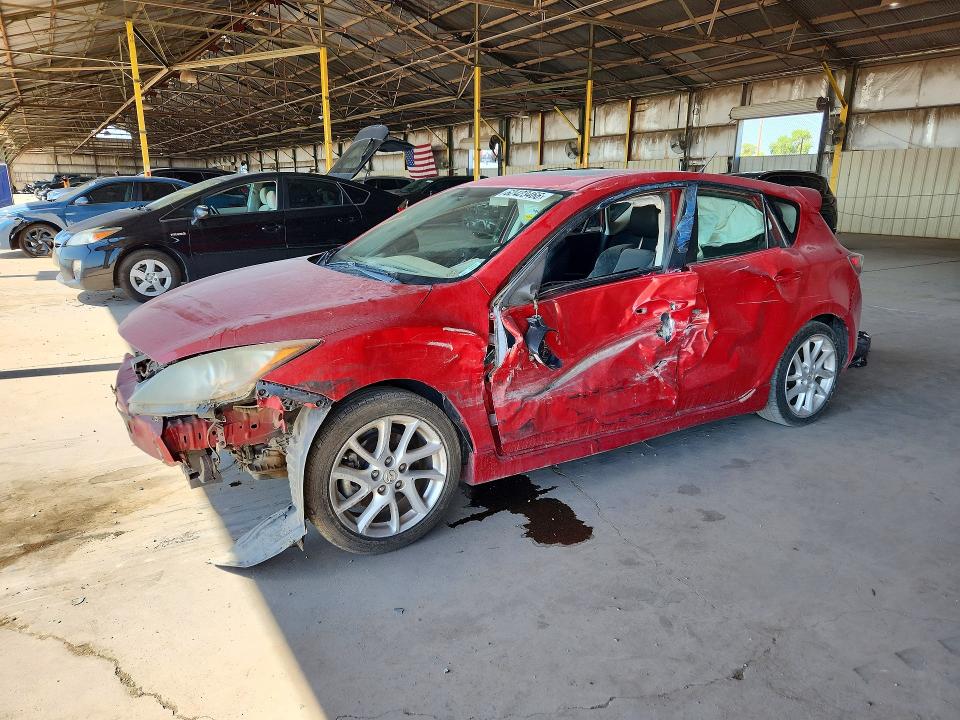 2012 Mazda 3 VIN JM1BL1L55C1508556 COPART salvage auction — FRONT END, Az - Cert Of Title-Restored Salvage, sold $500 on 2026-07-29 (photo 1)