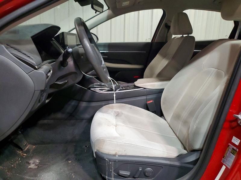 2021 Hyundai Sonata VIN KMHL64JA1MA158532 COPART salvage auction — NORMAL WEAR, TX - CERTIFICATE OF TITLE, sold $200 on 2026-07-28 (photo 7)
