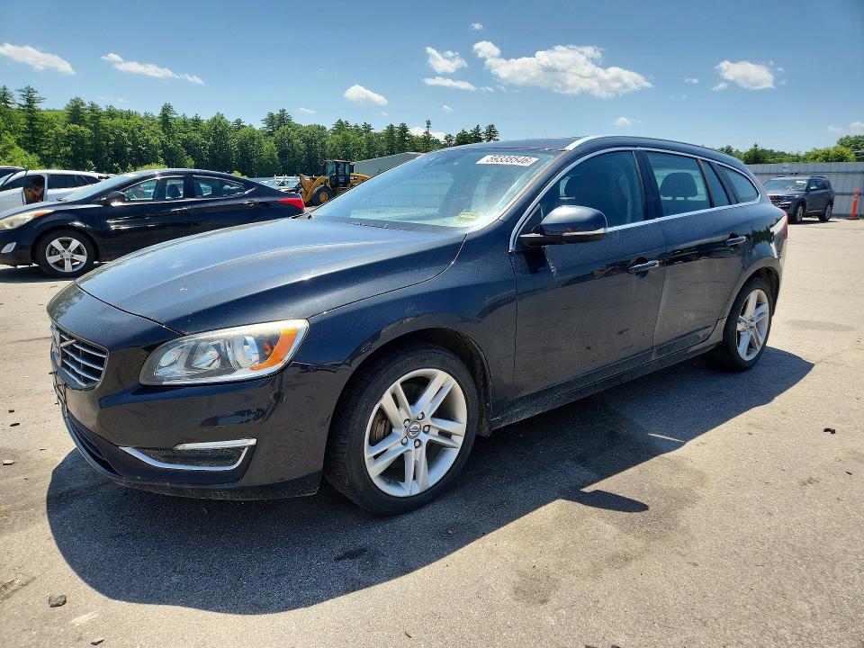 2015 Volvo V60 VIN YV1612SD4F1204655 COPART salvage auction — NORMAL WEAR, Me - Certificate Of Title, sold $3,150 on 2026-07-08 (photo 1)