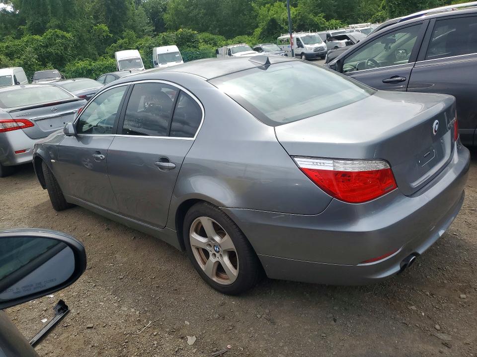 2008 BMW 5 series VIN WBANV93528CZ60978 COPART salvage auction — MINOR DENT/SCRATCHES, MA - CERTIFICATE OF TITLE, sold $975 on 2026-07-31 (photo 2)