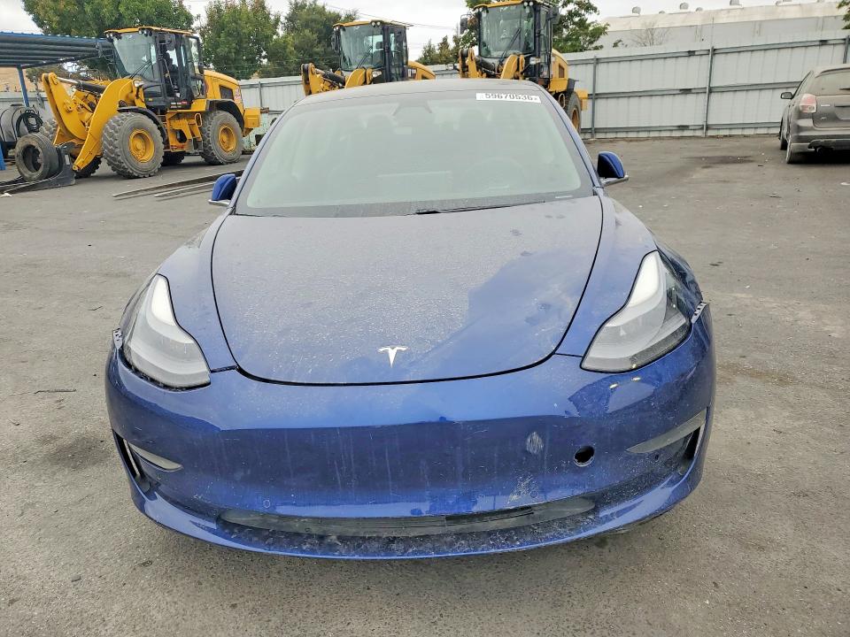 2019 Tesla Model 3 VIN 5YJ3E1EBXKF497156 COPART salvage auction — REAR END, Ca - Salvage Certificate, sold $3,650 on 2026-07-14 (photo 5)