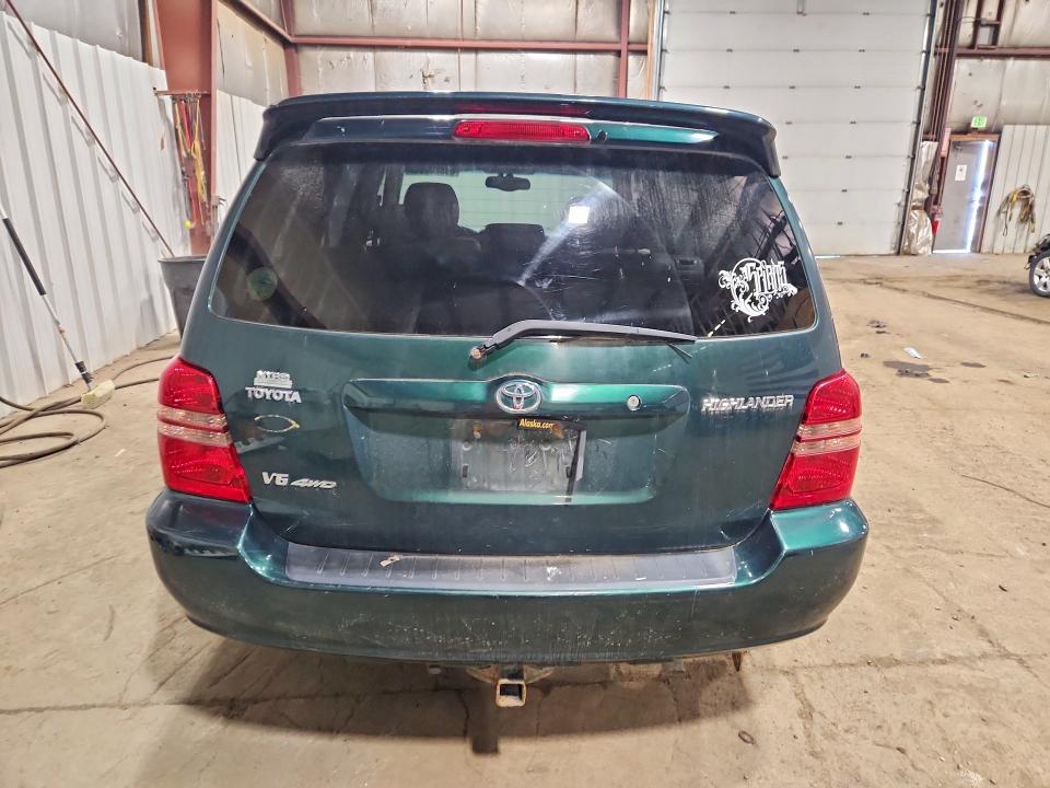 2003 Toyota Highlander VIN JTEHF21A430106620 COPART salvage auction — FRONT END, Ak - Certificate Of Vehicle Title, sold $25 on 2026-07-21 (photo 6)