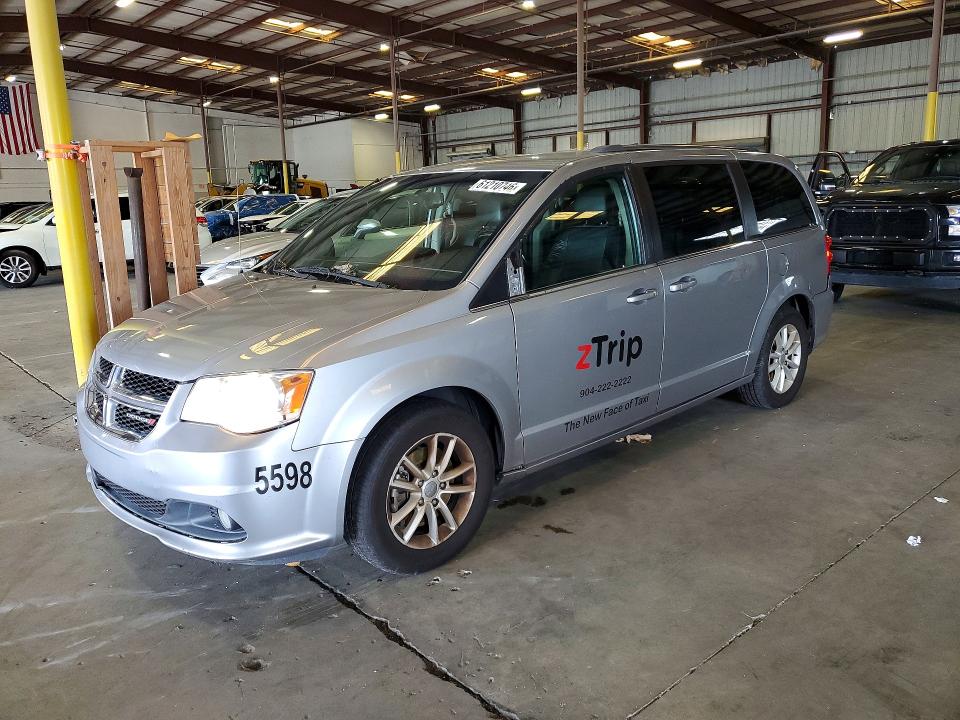 2019 Dodge Caravan VIN 2C4RDGCGXKR772656 COPART salvage auction — NORMAL WEAR, Fl - Cert Of Title-Taxi (P), sold $1,350 on 2026-08-03 (photo 1)