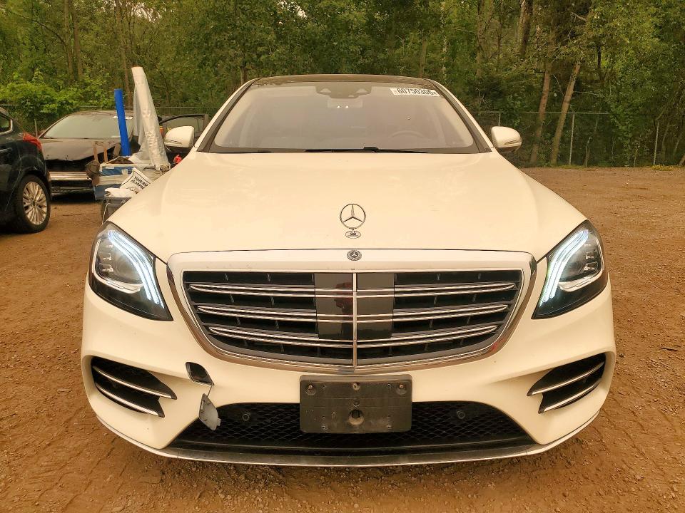 2018 Mercedes-benz S-klasse VIN WDDUF8GBXJA380360 COPART salvage auction — REAR END, On - Permit No Brand - Unfit, sold $28,500 on 2026-08-18 (photo 5)